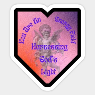 Energy Harnessing God's Light Sticker